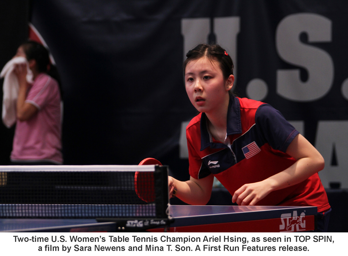 Top Spin Ariel Hsing Match Reel News Daily